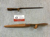 Johnson Model 1941 Rifle Bayonet With Scabbard In As New Unissued Condition - 4 of 4