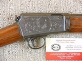 Winchester Model 1903 22 Self Loading Rifle With Custom Engraving - 4 of 17
