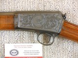 Winchester Model 1903 22 Self Loading Rifle With Custom Engraving - 8 of 17