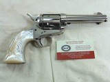 Colt Third Generation S.A.A. In 44 Special With Steer Head Pearl Grips New In Box - 3 of 13