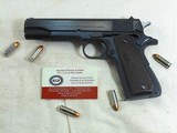 Colt Model 1911 A1 Civilian Post War 38 Super With Early Fat Barrel - 1 of 14