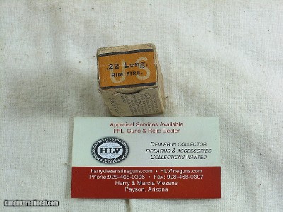 United States Cartridge Co. Rare 22 Long Gallery Boxed Shells - Image 3 of 4