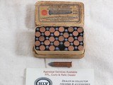 Remington UMC Early Box Of 22 W.R.F. Ammunition With Copper Shells - 2 of 6