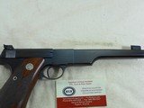 Colt First Series Woodsman Match Target Pistol With Custom Display Case - 6 of 14
