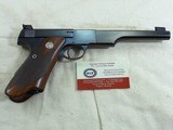 Colt First Series Woodsman Match Target Pistol With Custom Display Case - 5 of 14