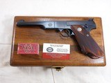 Colt First Series Woodsman Match Target Pistol With Custom Display Case