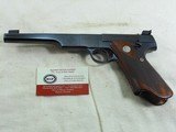 Colt First Series Woodsman Match Target Pistol With Custom Display Case - 3 of 14