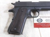 Remington Rand Model 1911-A1 Service Pistol In Original As Issued Condition - 7 of 19