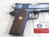 Colt National Match 45 A.C.P. Gold Cup Model With Box And Papers - 9 of 20
