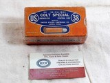 United States Cartridge Co. 38 Special In One Of Their Last Style Boxes