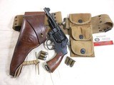 Smith & Wesson Early World War One Model 1917 Revolver And Pistol Rig