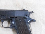 Colt Model 1911-A1 Civilian Model 38 Super With The Rare Swartz Safety Shipped To England For The War Effort - 8 of 21