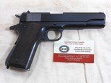 Colt Model 1911-A1 Military Pistol Rare 1939 Navy In Almost New Condition - 6 of 21