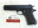 Colt Model 1911-A1 Military Pistol Rare 1939 Navy In Almost New Condition - 3 of 21