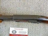 Winchester Model 61 Early Counter Bored 22 Shotgun With Grooved And Matted Receiver Top - 12 of 18