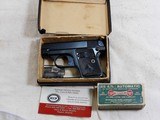 colt model 1908 vest pocket 25 a.c.p. pistol with original box and accessories