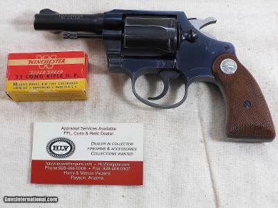 Colt Courier Revolver In Rare 22 Long Rifle