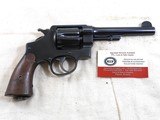 Smith & Wesson Very Early Production Model 1917 Military Revolver In Near New Condition - 5 of 18