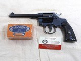 Colt Army SpecialIn 38 Special In New Condition 1918 Production - 1 of 16