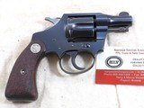 Colt Bankers Special Revolver In Rare 22 Long Rifle - 3 of 10