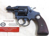 Colt Bankers Special Revolver In Rare 22 Long Rifle - 2 of 10