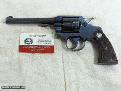 Colt Official Police Revolver In 22 Long Rifle - Image 2 of 15