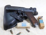 Mauser byf 41 Code Luger Pistol Rig World War 2 Issued - 1 of 18