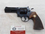 Colt Python Early Production Pistol In Near Unused Condition - 2 of 16