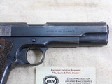Colt Model 1911 In First Year Production With 1912 Holster In Original Condition - 9 of 25