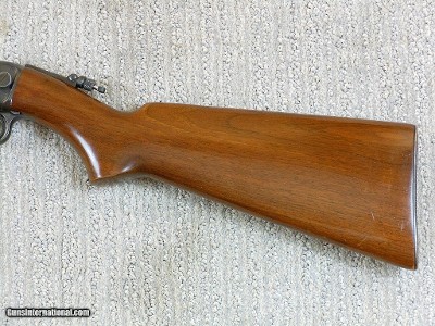 Winchester Model 61 In 22 Long Rifle Only With Octagonal Barrel And Tang Sight Near New Condition - Image 7 of 21