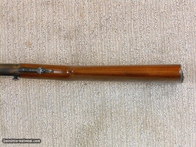 Winchester Model 61 In 22 Long Rifle Only With Octagonal Barrel And Tang Sight Near New Condition - Image 11 of 21