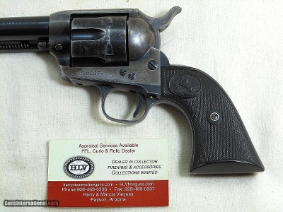 Colt First Generation Single Action Army In Rare 38 Colt Special In Fine Original Condition. - Image 3 of 16