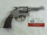 Smith & Wesson Model 1905 Fourth Change In 32 W.C.F. With Factory Nickel Finish. - 5 of 14