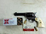 Colt Single Action Army Third Generation In 44 Special With Ivory Grips And Steer Head Inking - 1 of 13