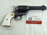 Colt Single Action Army Third Generation In 44 Special With Ivory Grips And Steer Head Inking - 2 of 13