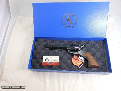 Colt Custom Shop Single Action Army Full Blued Finish In 38 Special New In Box