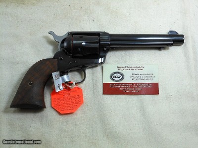 Colt Custom Shop Single Action Army Full Blued Finish In 38 Special New In Box - Image 8 of 16
