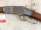 Winchester Model 1873 Rifle In 32 W.C.F. In Fine Original Condition With Rare Sights - 8 of 24
