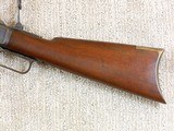 Winchester Model 1873 Rifle In 32 W.C.F. In Fine Original Condition With Rare Sights - 7 of 24