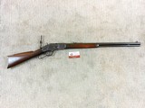 Winchester Model 1873 Rifle In 32 W.C.F. In Fine Original Condition With Rare Sights - 2 of 24