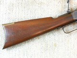 Winchester Model 1873 Rifle In 32 W.C.F. In Fine Original Condition With Rare Sights - 3 of 24