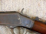 Winchester Model 1873 Rifle In 32 W.C.F. In Fine Original Condition With Rare Sights - 21 of 24