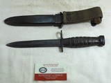 Original World War 2 M1 Carbine Bayonet And Scabbard - 3 of 5