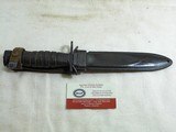 Original World War 2 M1 Carbine Bayonet And Scabbard - 1 of 5