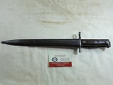 Original Krag Jorgensen Rifle Bayonet And Scabbard - 1 of 4