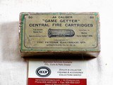 Peters Cartridge Co. Box Of 44 Game Getter Ball Shells - 1 of 4