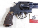 Smith & Wesson British Issued New Century Triple Lock Revolver In 455 Webley - 6 of 14