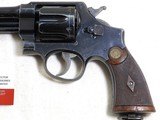 Smith & Wesson British Issued New Century Triple Lock Revolver In 455 Webley - 3 of 14