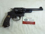 Smith & Wesson British Issued New Century Triple Lock Revolver In 455 Webley - 4 of 14
