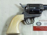 Colt 45 Second Generation Single Action Army With One Piece Ivory Grips - 7 of 13